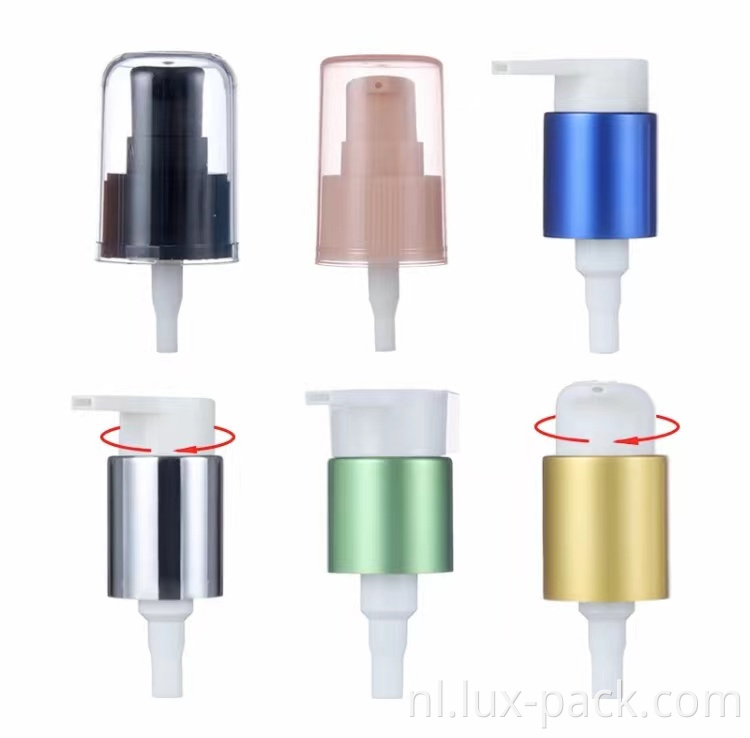 Groothandel 18/410 Alle plastic cosmetische fundering behandeling crème pomp